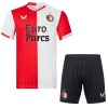 Original Trikotsatz Feyenoord Rotterdam Heimtrikot 2023-24 Für Kinder